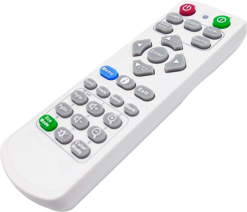 INTECHING A-00010190 Projector Remote Control for ViewSonic LS921WU, PG603W, PG603X, PG605X, PG701WU, PG703W, PG703X, PG705HD, PG705WU, PG706HD, PG706WU, PG707W, PG707X, PS600W, PS600X - Image 2